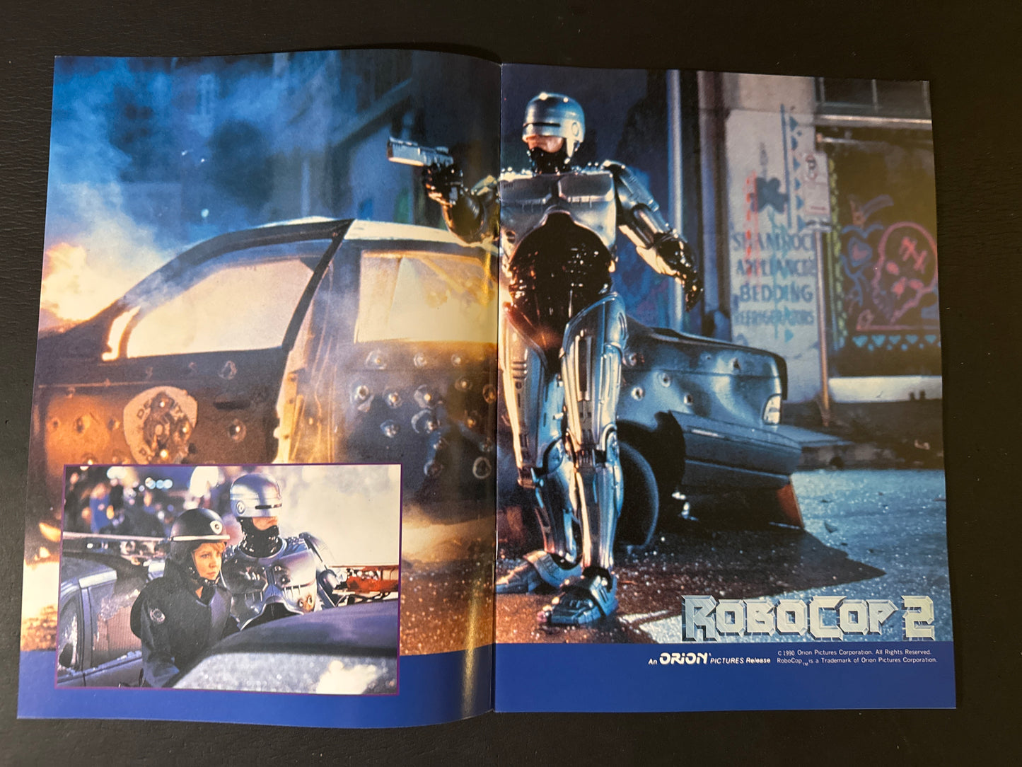 ROBOCOP 1-3 pamphet & 2 book set