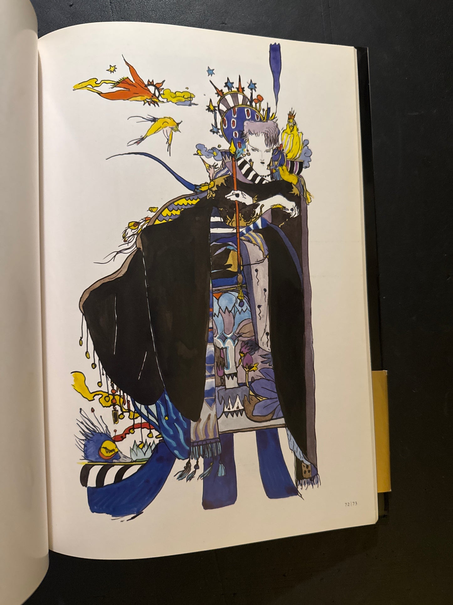 THE ILLUSTRATIONS FOR TAROT CARD OF YOSHITAKA AMANO