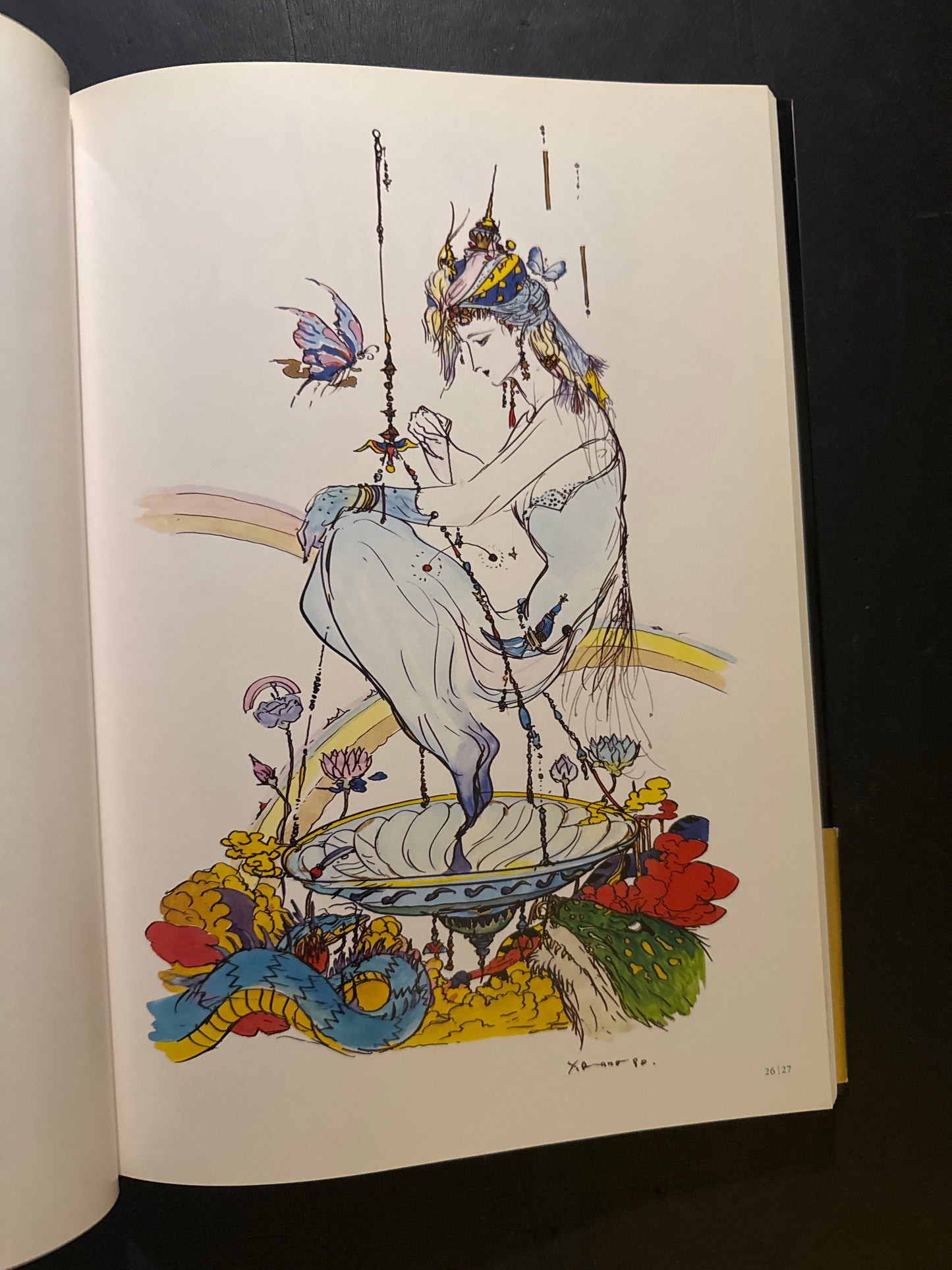 THE ILLUSTRATIONS FOR TAROT CARD OF YOSHITAKA AMANO