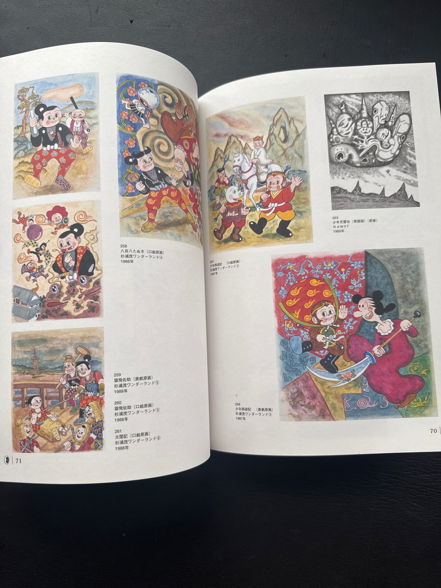 Shigeru Sugiura : the world of " Nanjarahoi"