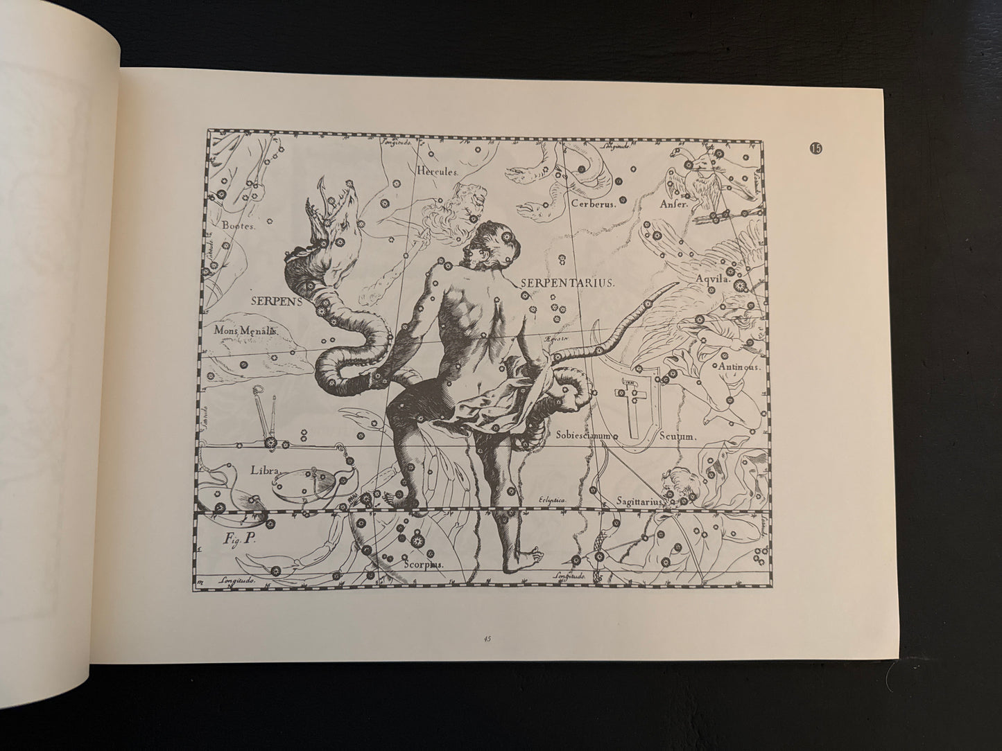 Hevelius’s Star Atlas Illustration