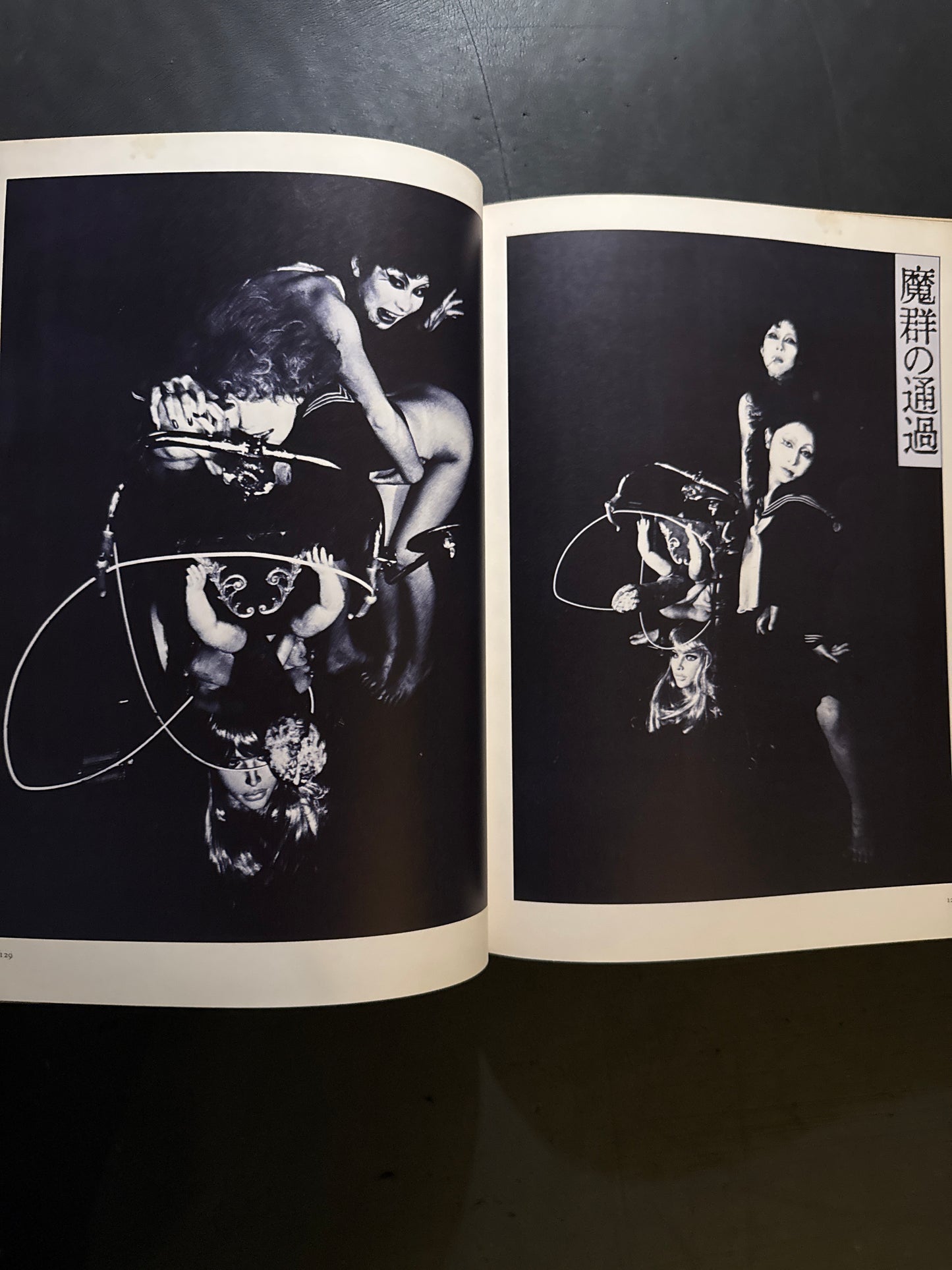 photo theque imaginaire de Shuji Terayama Les gems de la famille Chien Dieu