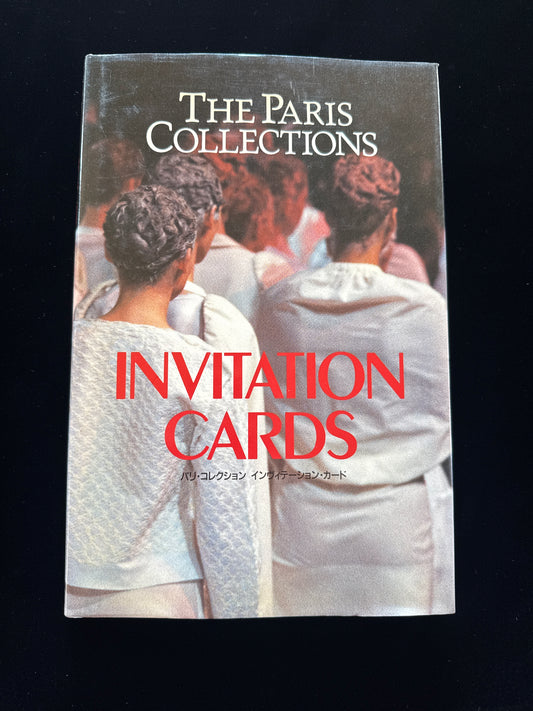 THE PARIS COLLECTIONS : INVITATION CARDS