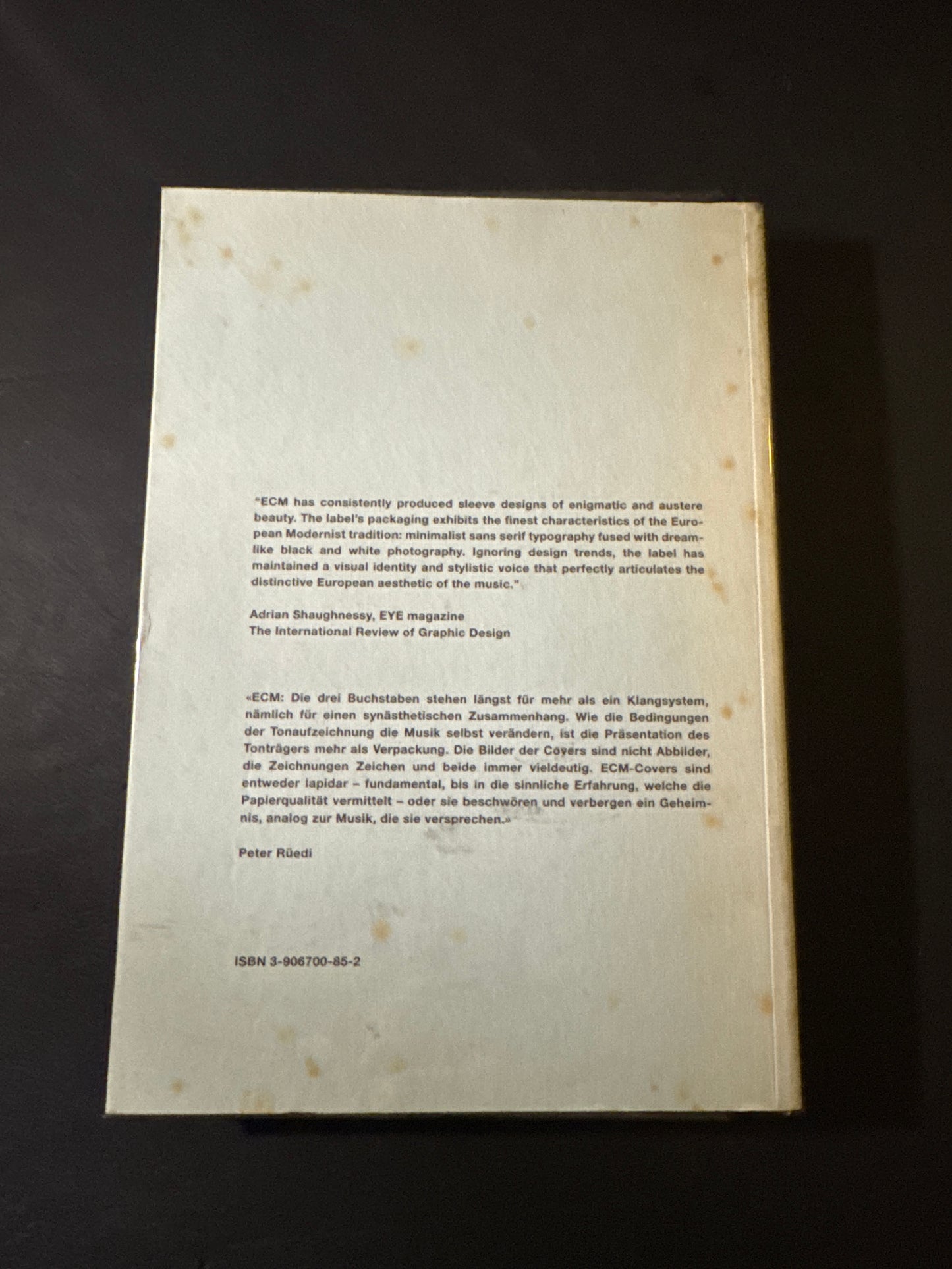 ECM Sleeves of Desire