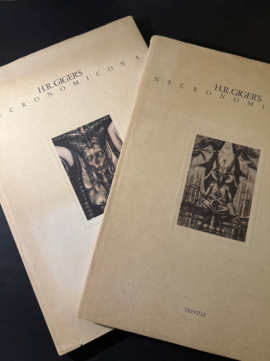 H.R.Giger's Necronomicon 1&2 (Japanese Hard cover edition)