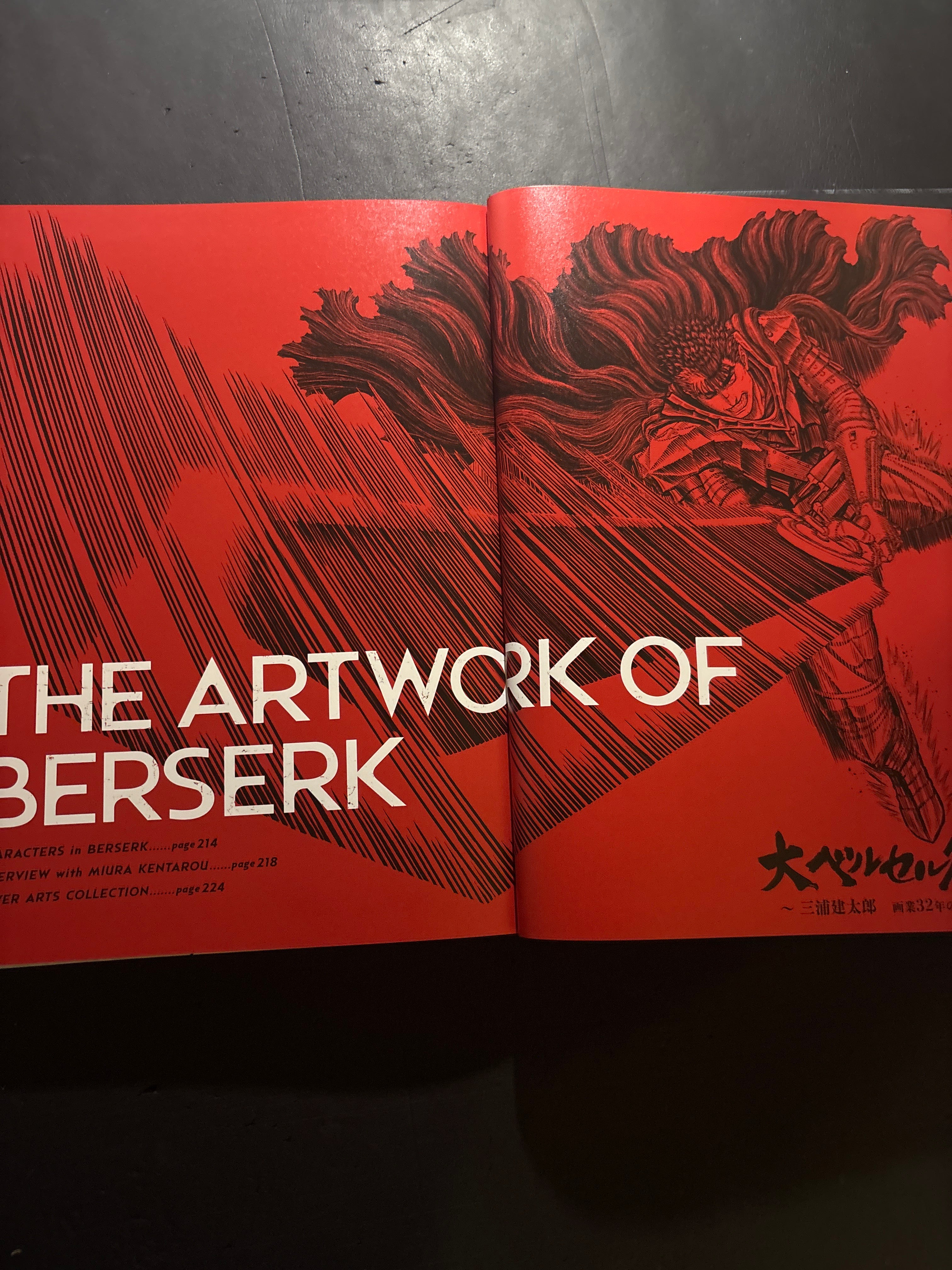 THE ARTWORK OF BERSERK – JAPANESE AVANT-GARDE BOOKS