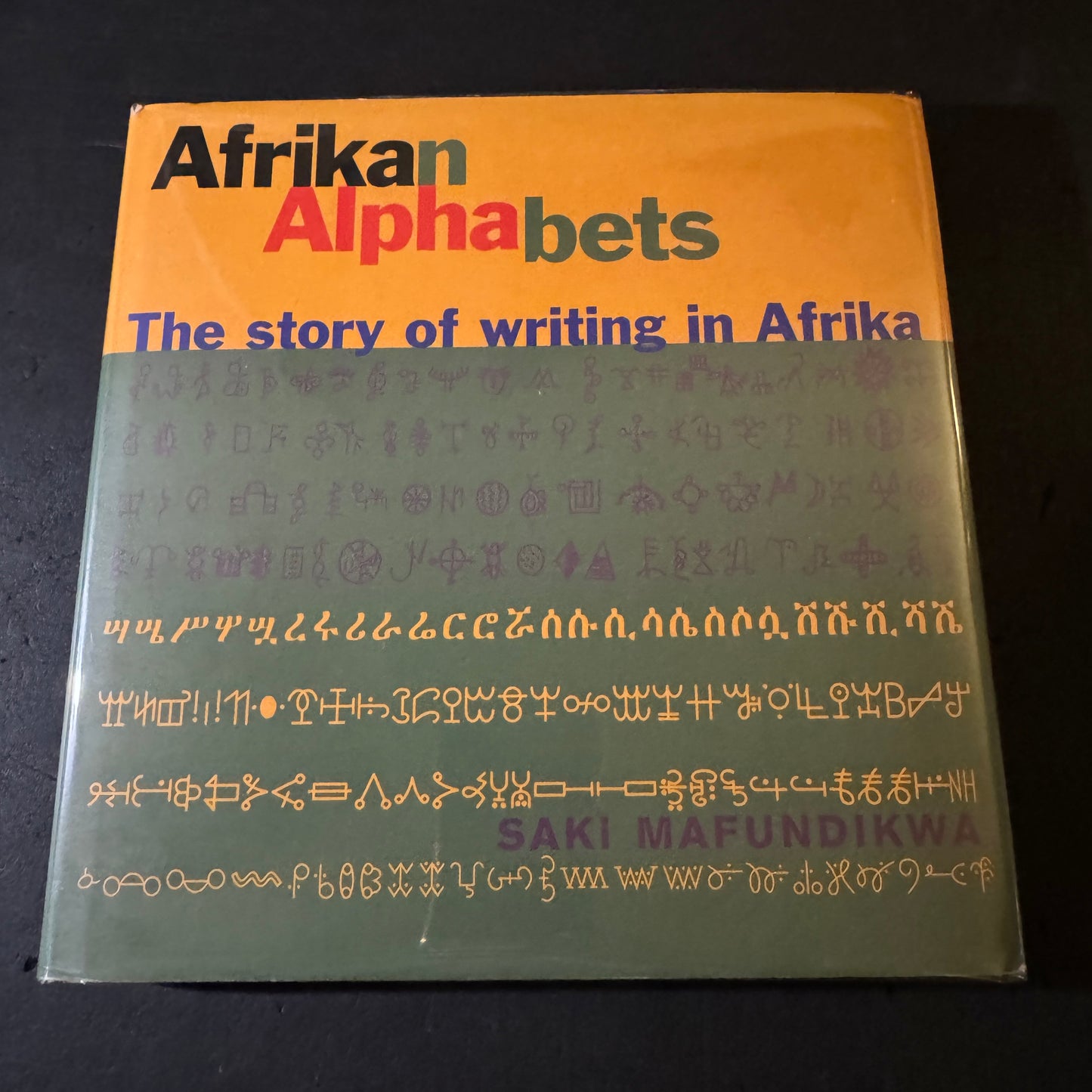 Afrikan Alphabets - The story of writing in Afrika