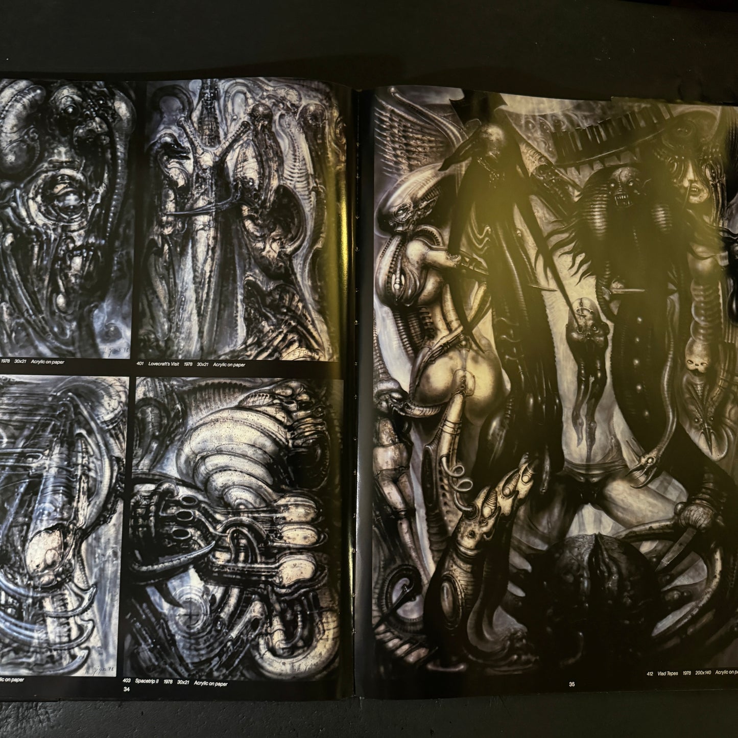 H.R.GIGER'S NECRONOMICON Ⅰ & Ⅱ set