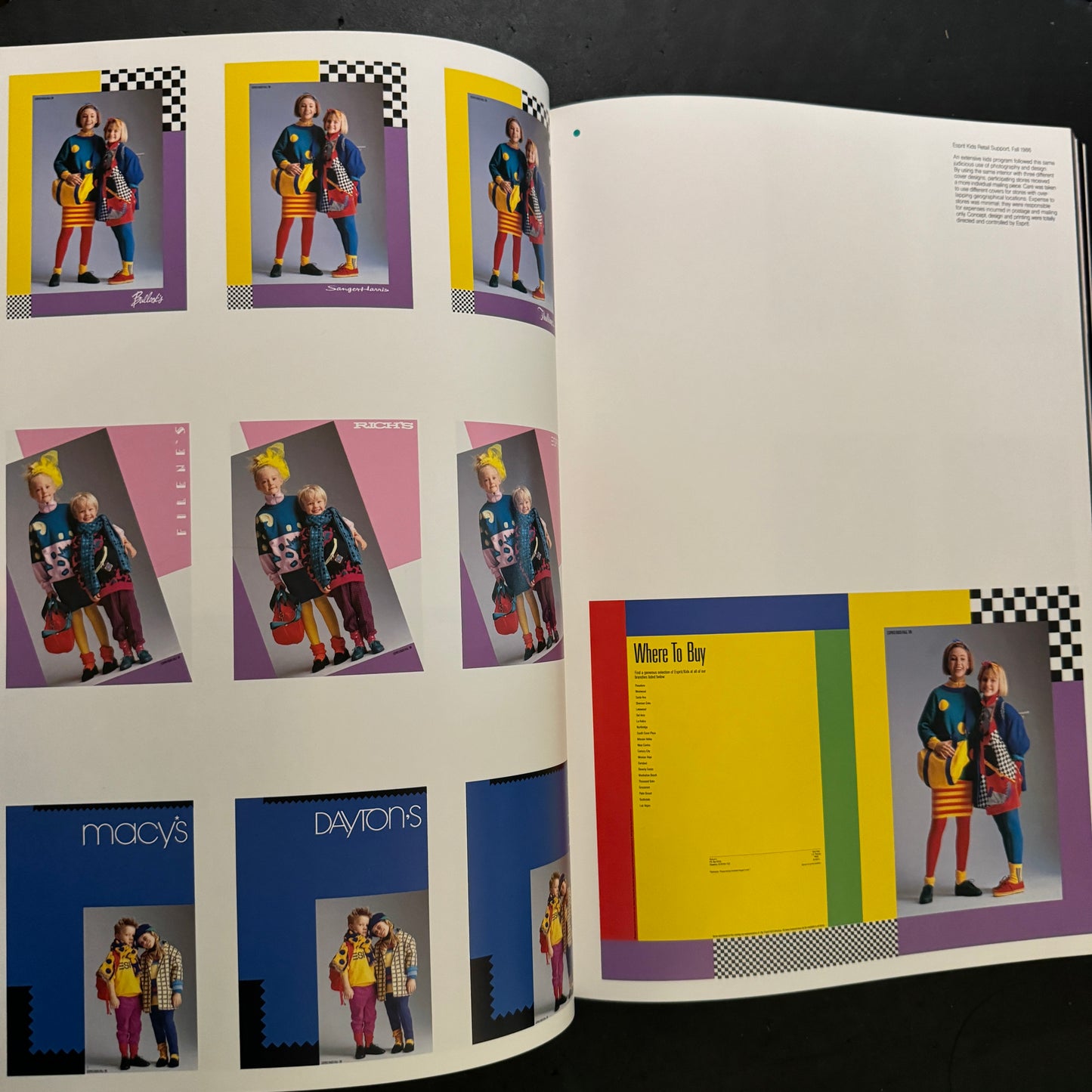 ESPRIT'S GRAPHIC WORK 1984-1986