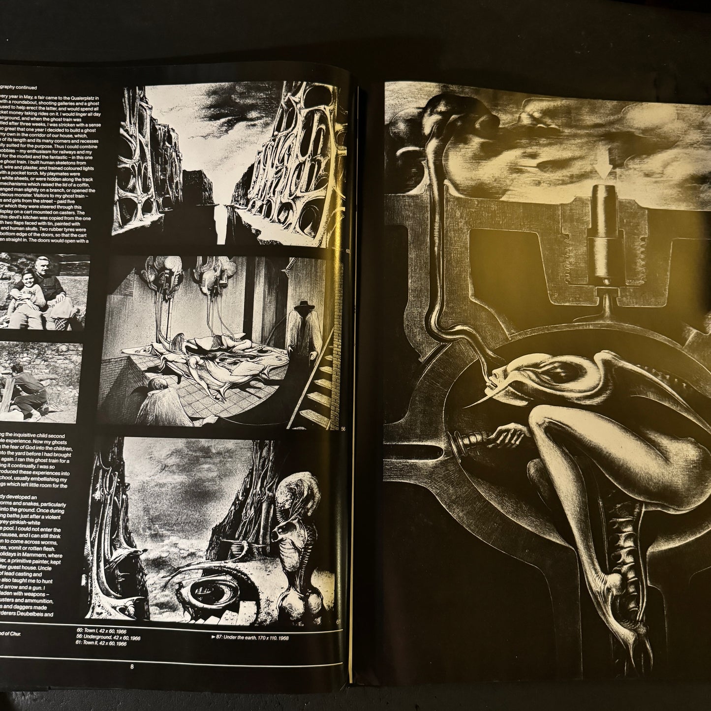 H.R.GIGER'S NECRONOMICON Ⅰ & Ⅱ set