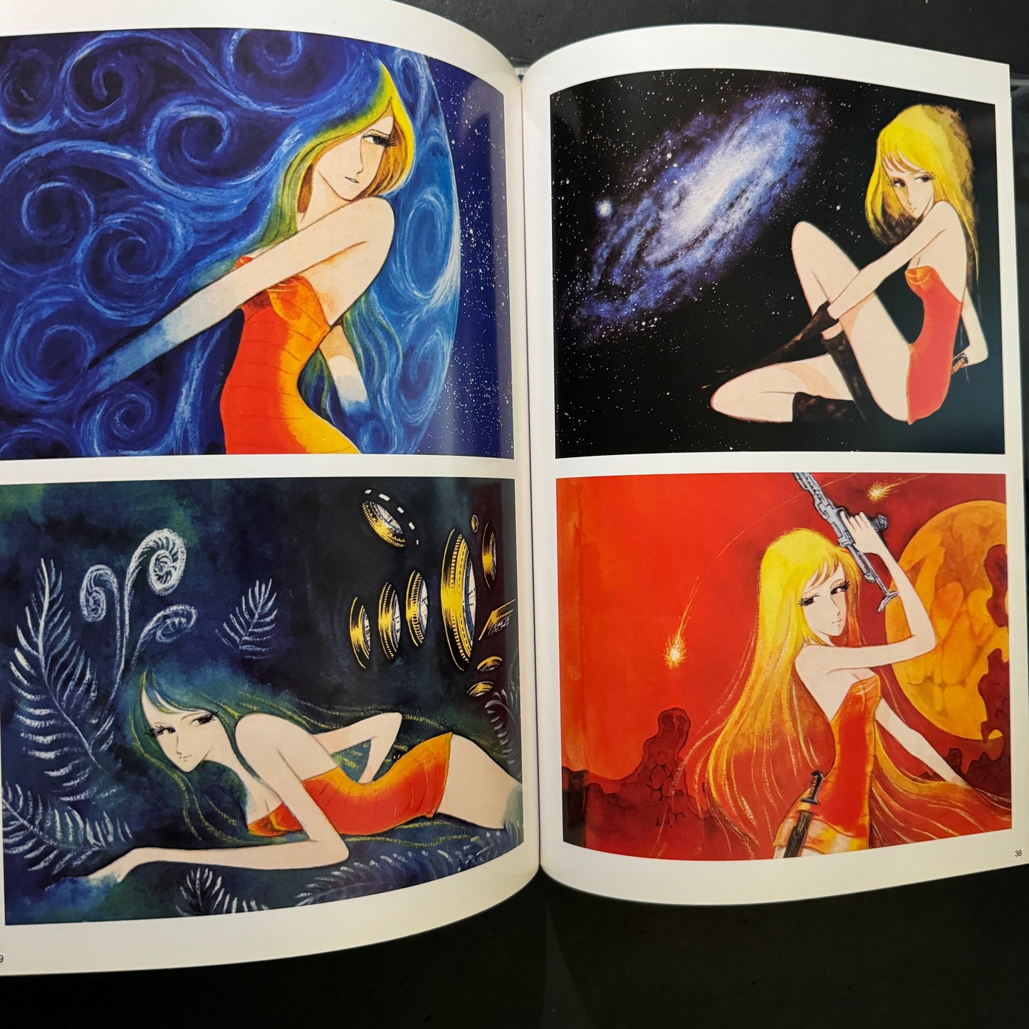 Leiji Matsumoto Artbook -The Star of the Sea, the DNA of Beauty