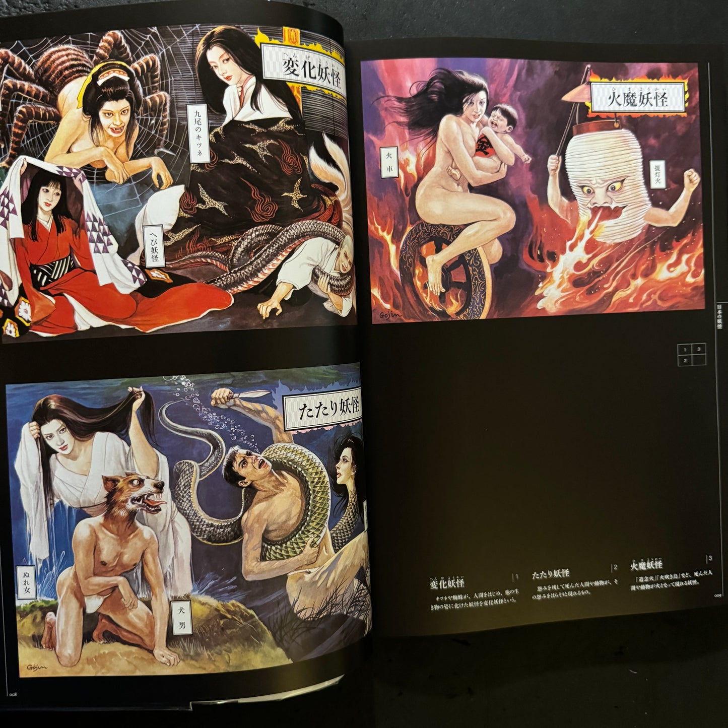 GOJIN ISHIHARA YOKAI ARTBOOK