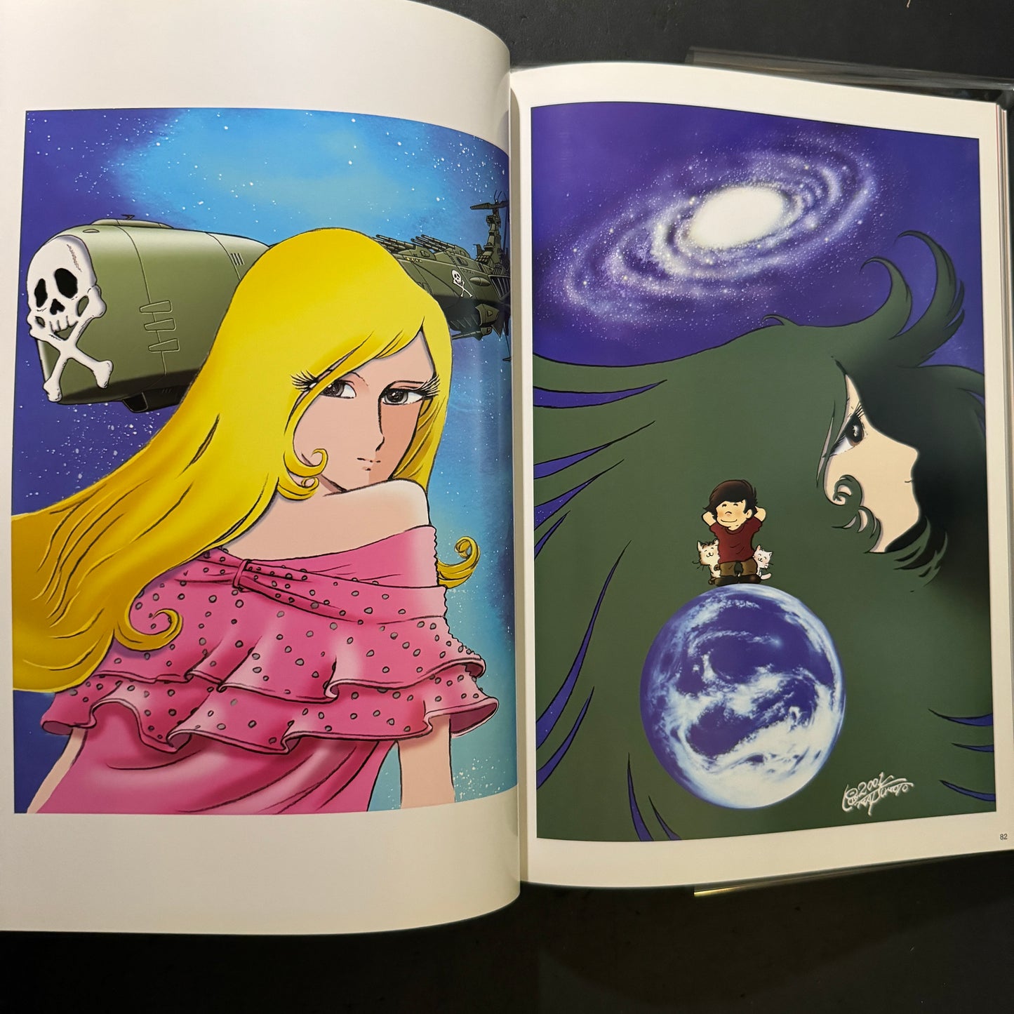 Leiji Matsumoto Artbook -The Star of the Sea, the DNA of Beauty