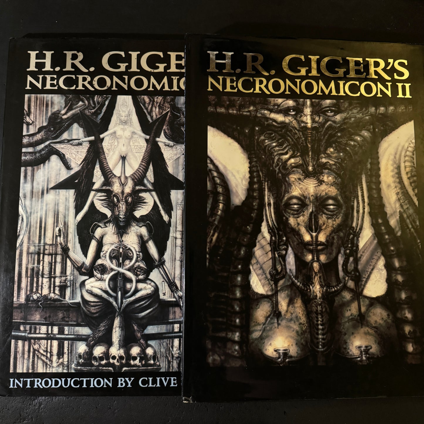 H.R.GIGER'S NECRONOMICON Ⅰ & Ⅱ set