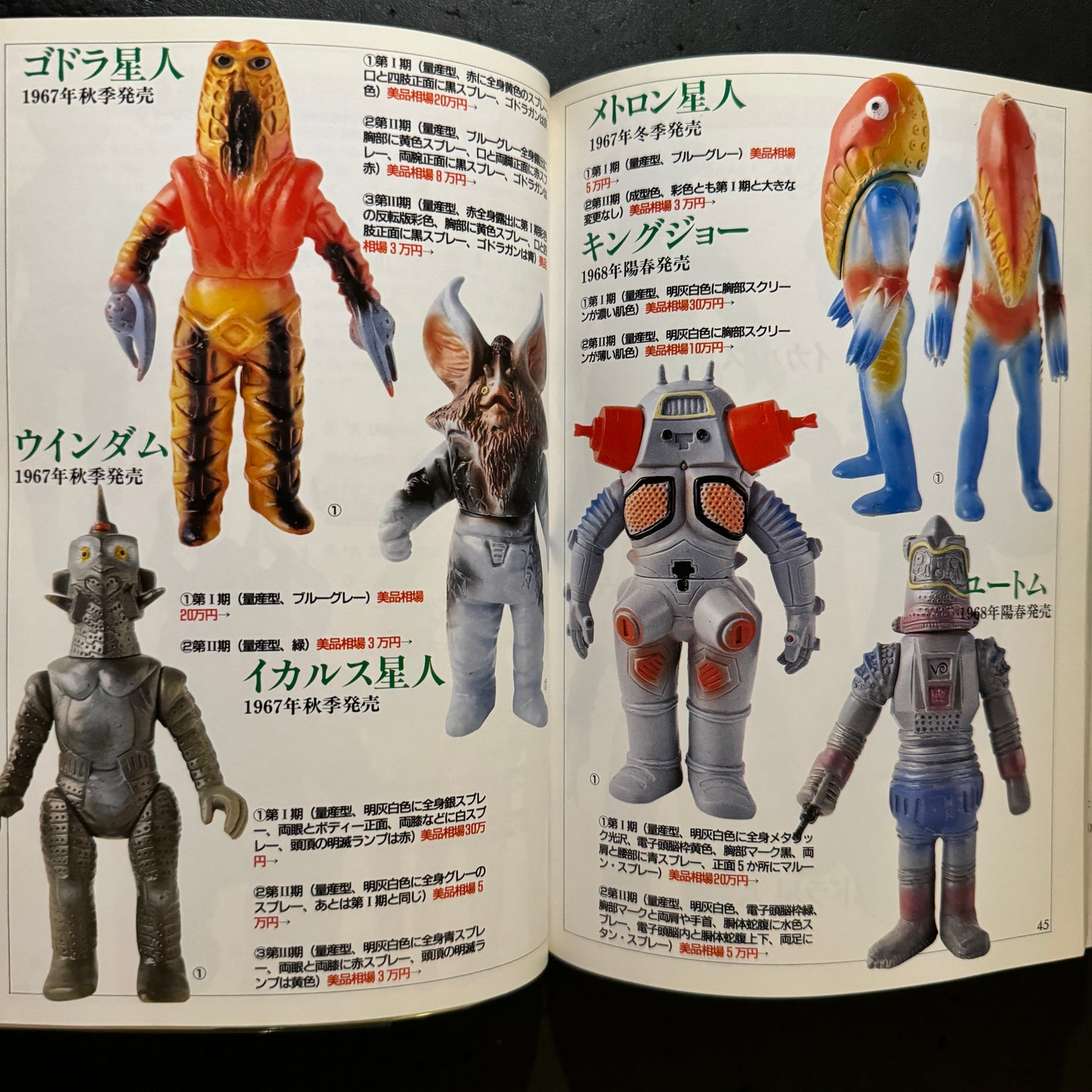 Ultra Kaiju Value Book