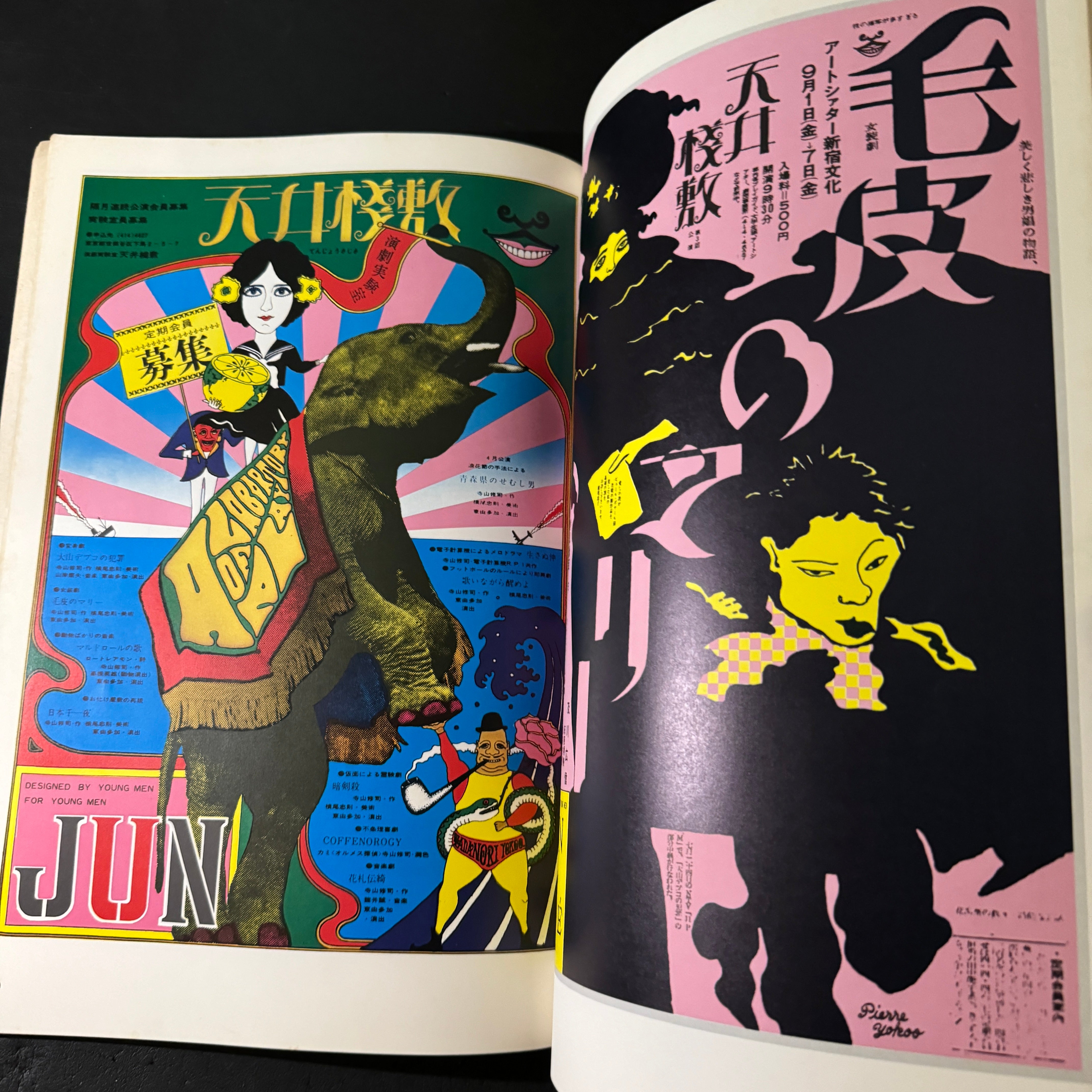 100 posters of Tadanori Yokoo | Koichi Tanikawa, Tadanori