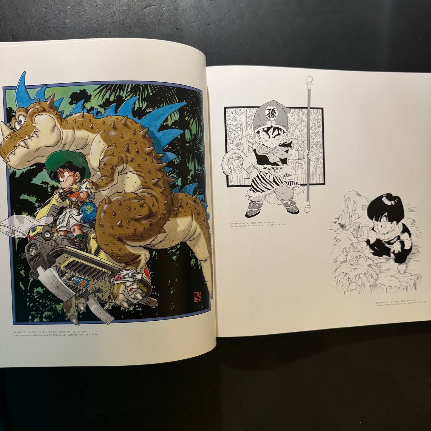 The World of Akira Toriyama Exhibition Art Catalog with original plastic bag