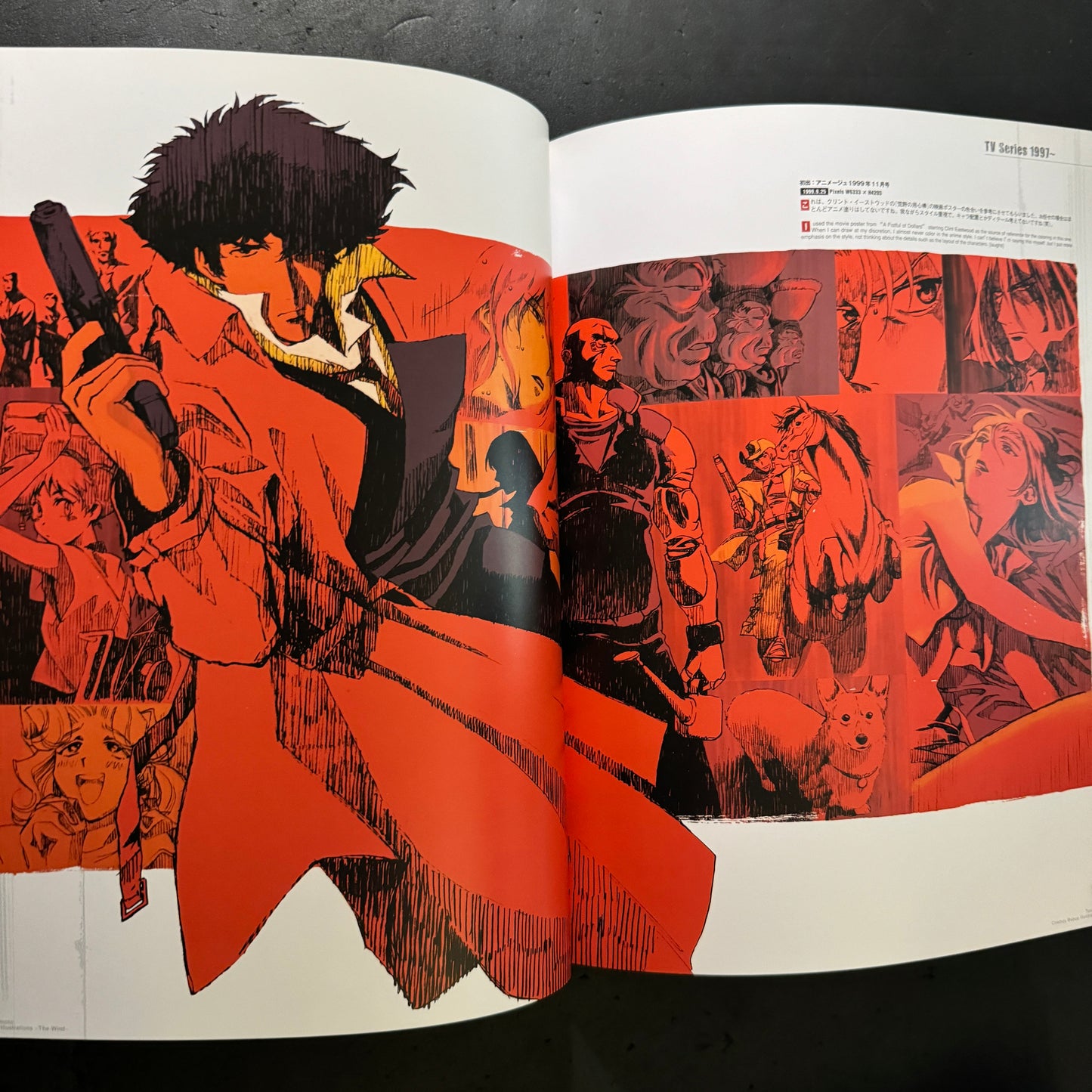 Cowboy Bebop Illustrations -The Wind-