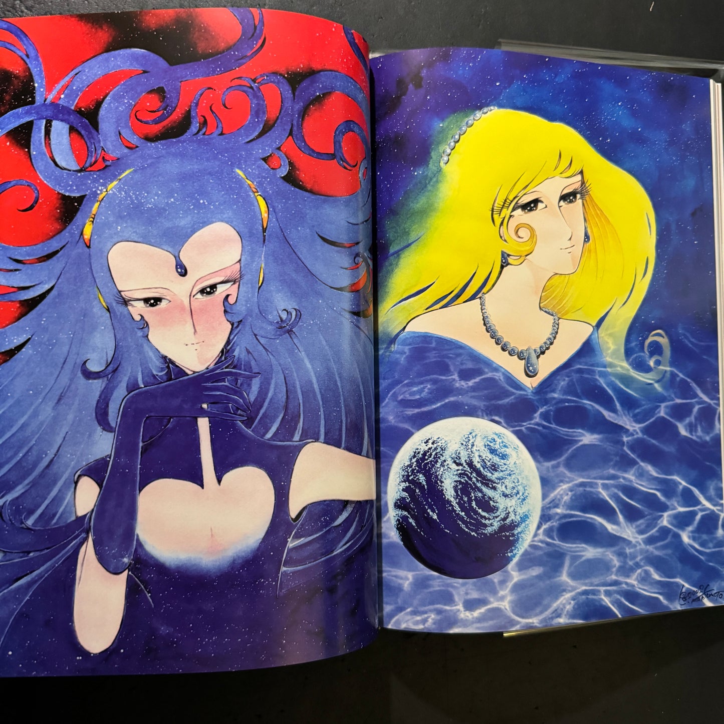 Leiji Matsumoto Artbook -The Star of the Sea, the DNA of Beauty