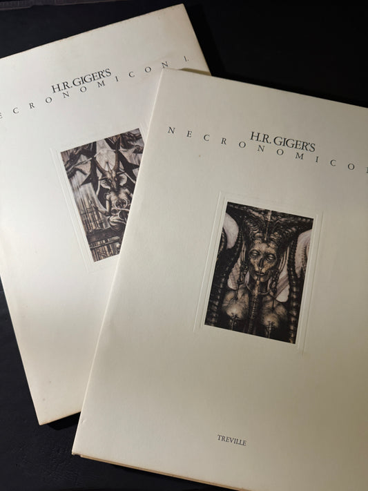 H.R.Giger's Necronomicon 1&2 (Japanese Hard cover edition)