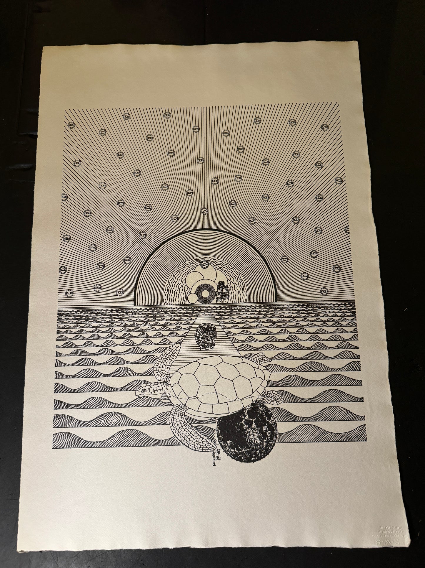 Kiyoshi Awazu: Original Point Drawings (Limited to 500 copies)