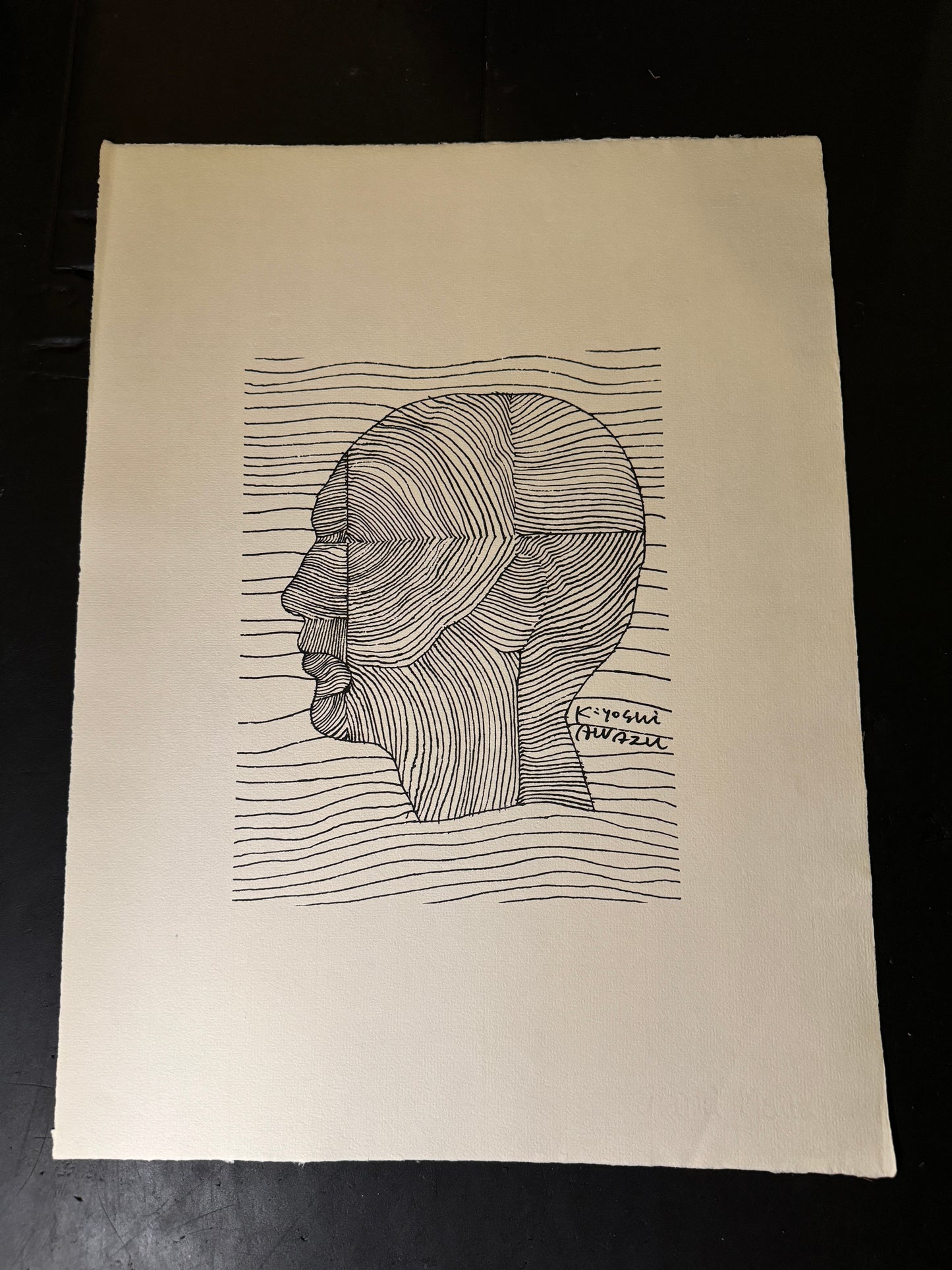 Kiyoshi Awazu: Original Point Drawings (Limited to 500 copies)